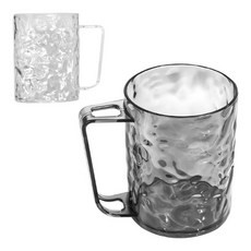 冰川紋漱口杯 牙刷架二合一 情侶洗漱杯 輕奢質感設計, 1個, 冰川灰