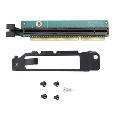 PCI E 그래픽 카드 어댑터 Tiny 6 PCIE16 라이저 카드 PCIE 그래픽 어댑터 P340 P350 M90Q P620 P1000 PCIE 라이저 카드용 (뒷면 플레, With Back Plate