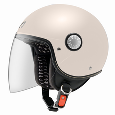 ASTONE AJ 3/4罩安全帽 輕巧透氣都會通勤款, 平奶白