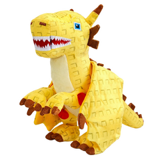 이탈리안 브레인롯 인형 드래고니 카넬로니, 1개, 옐로우, 25cm