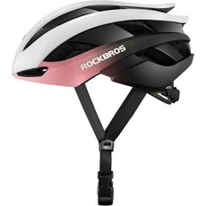 남성용 록브로스 자전거 헬멧 여성용 경량 편안한 청소년 액세서리용 조절, Large, Pink, 1개