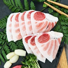 냉동 참치회 참다랑어 배꼽살 슬라이스 120g, 1개