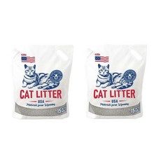 Carl 卡爾 美國天然活性碳多功能貓砂, 7kg, 2個, 無(新包裝)