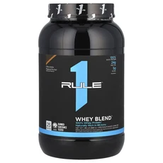 새해 건강을 선물하세요 Rule One Proteins 유청 혼합물 단백질 파우더 드링크 믹스 초콜릿 땅콩 버터 888g(1.96lb) 특별관리진행, 1개, 890g
