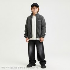 인디고키즈 괴정점 **플리스 집업 점퍼 IKJA25W01