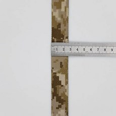 너비 미터 사막 야간 위장 웨빙 가방 스트랩 벨트, 10 Meters Long, 2. AOR1, 1개