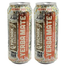 야차크 예르바 메이트 베리 레드, 2개, 458ml