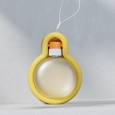 寵物水瓶 1個, 蒙古包水壺黃色500ml