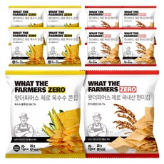 왓더파머스 다이어트간식 혼합구성, 1세트, 옥수수 5봉+현미 5봉