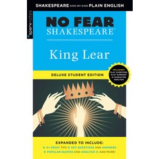 King Lear: No Fear Shakespeare Deluxe Student Edition Volume 3 Paperback, Sparknotes