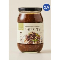 올가 소불고기 양념, 2개, 460g