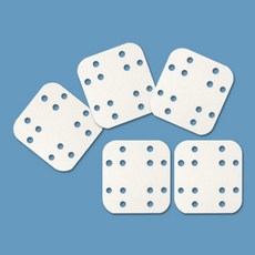 포에버 가열식 가습기 필터 5매입 주코 블랙탱크 가습기 ZCH-305CB 호환, 1개