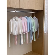 Cavensi 大尺碼現貨涼感防曬衣 冰絲防曬衣 防曬袖套上衣 大尺碼防曬外套 短版連帽罩衫 防曬外套 A112