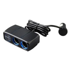 Kashimura 車用充電器, KX-227分離式/雙孔+2USB