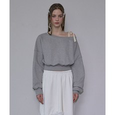 매장정품 로제프란츠 ROSEFRANTZ Strap Off shoulder Sweatshirt [Gray] 5003867570 141214