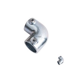 [투마누] 파이프연결클램프 호스클램프 튜브클램프 파이프클램프 125 40A-48.3mm 실버