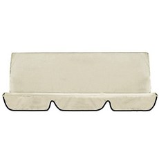 방수 스윙 커버 상단 야외 의자 레인 방우 먼지 시트 안뜰 210D 정원, Beige Seat Cover
