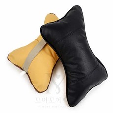 모어팩 차량용목받침 차량목쿠션, 블랙