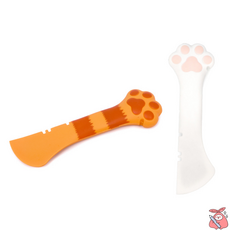 해피J보따리 실리콘 캔오프너 반려동물 사료캔 통조림오프너 모서리간식정리 깡통따개, 오렌지, 1개, 오렌지