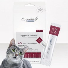 시그니처바이 고양이 투약보조제 A/a 에퍼타잇 에이드 스틱형 5개입/30개입, 투약보조, 1개