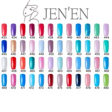 JEN’EN凝膠指甲油 多種時尚色彩選擇 持久不易脫落 輕鬆打造專業美甲效果, 471, 1個, 12g
