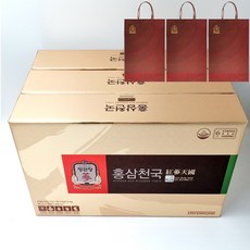 정관장 홍삼천국 40ml, 3개, 1.2L