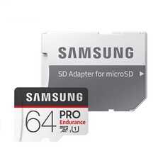 삼성전자 마이크로SD카드 엔듀런스 프로 MB-MJ64GA/APC 64GB 블랙박스 CCTV녹화용, 1개