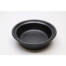 日本三重縣 かもしか道具店 陶製壽喜燒鍋 M 迷你個人鍋 黑色, 1個