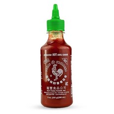 Huy Fong Sriracha 핫 칠리 소스 255g(9온스) 병, 1개