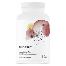 Thorne L-精胺酸膠囊, 1個, 180顆