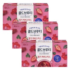담터 콜드브루티 딸기히비스커스, 1.5g, 20개입, 3개