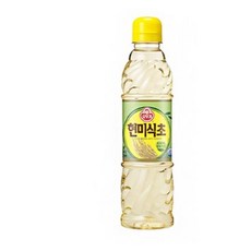 오뚜기 현미식초 500ML x4개, 4개