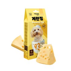 THE DOG 狗狗新鮮蒸蛋條 寵物零食, 1個, 狗狗蒸蛋條 起司