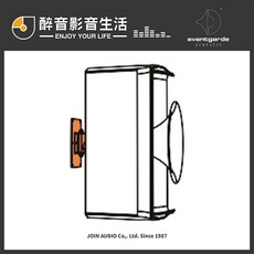 Avantgarde Acoustic Colibri C2 原廠喇叭壁掛支架/腳架 (一對) 台灣公司貨, 黑色