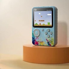 초미니 미니 레트로 고전 게임기 추억의게임 아케이드 휴대용 오락실 겜보이, Blue