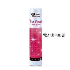 백색펄 친환경 바이오 펄 실리콘 반짝이 욕실용 화장실 주방용 욕실 방수 타일 화이트펄 실리콘 E-7100, 1개