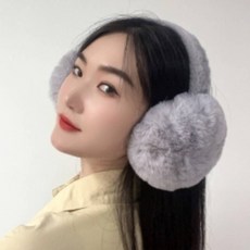 겨울 귀마개 그레이 편한귀마개 이어머프 방한귀마개xha43NUG