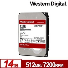 WD 威騰 紅標 Plus 14TB NAS 專用硬碟