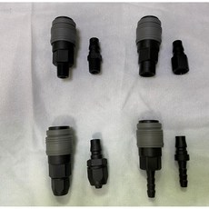 塑鋼快速接頭 單手空壓快速接頭 風管接頭 各種規格, 1個, 20SM+20PM