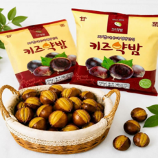 e키즈약밤 약단밤 햇밤 칼집밤 구워먹는밤, 2개, 500g