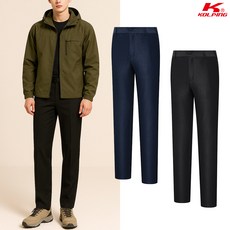 콜핑 남성 겨울 극세사플리스 보온 방풍 동계 등산 바지 KSC954SP4M
