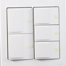 야광 매입 스위치 1로 조명 전기 전등 매입 5구 스위치