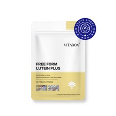 VITABOX 游離型葉黃素PLUS 添加玉米黃素、花青素 保健食品, 1包, 1個