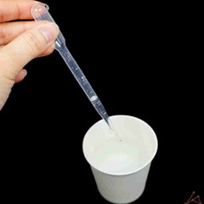 플라스틱 정량 스포이드 3ml 실험용 이과용스포이드 입체용기구, 1개, 1ml