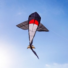 888玩具 888便利購 黑色大鯊魚造型風箏(180*361), 1個, 全配組(附輪盤集線器+150米線),大鯊魚風箏