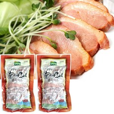 오리 간편한 실속포장 훈제오리 슬라이스400g 소포장, 2개, 400g