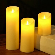 전기초 캔들 LED 양초 촛불, 대