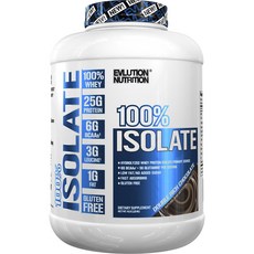 EVLUTIONNUTRITION 隔離, Double Rich Chocolate, 1814g, 1瓶