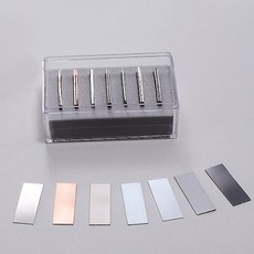 실험용 금속판 세트 B형 7종 (구리 철 알루미늄 티타늄 아연 니켈 각5매 총35매입) 이온화경향실험 간이전극 (KSIC-4053)