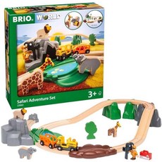 Brio 브리오 사파리 어드벤처 세트 (26개) 33960 기차레일
